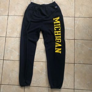 Navy Blue Michigan Sweatpants